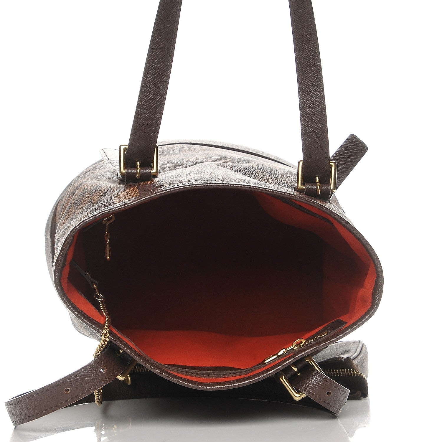 Louis Vuitton Damier Ebene Marais Bucket 23 6 of 9