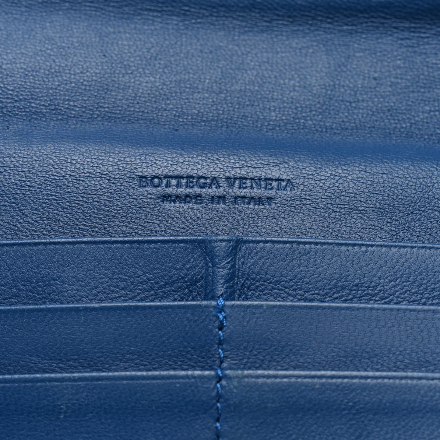Nappa Intrecciato Fold Over Wallet Empire