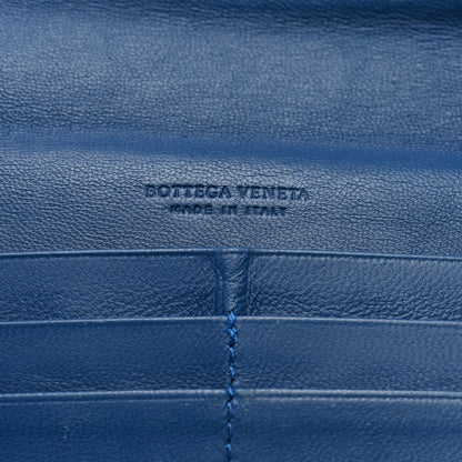 Bottega Veneta Nappa Intrecciato Fold Over Wallet Empire 6 of 11