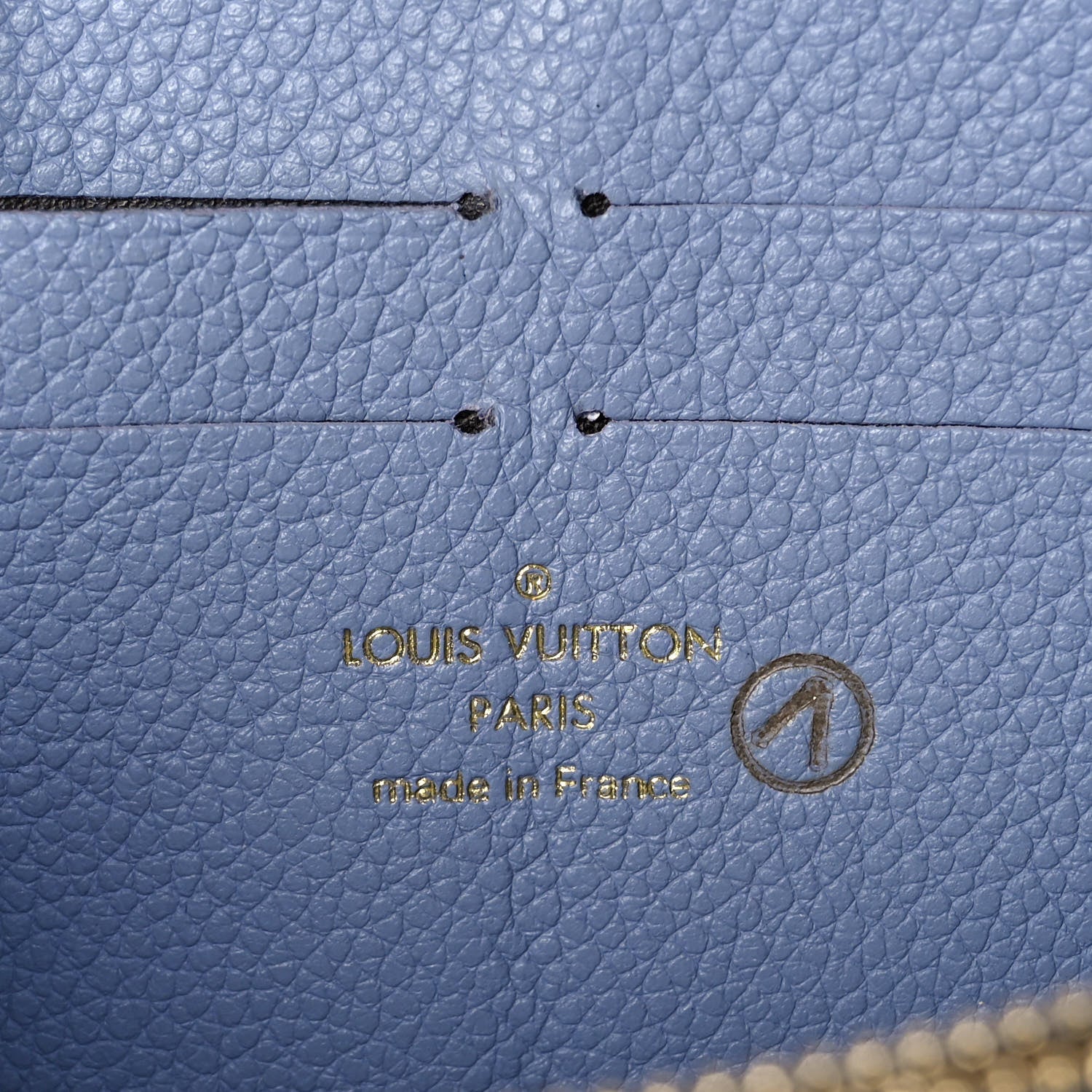 Louis Vuitton Empreinte Zippy Wallet Lilac 6 of 9