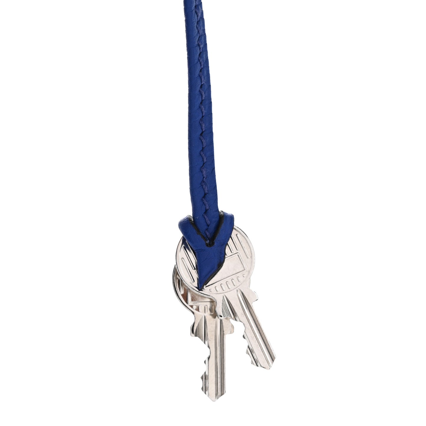 Togo Lock and Key Clochette Set  Bleu Electrique Rose Pourpre