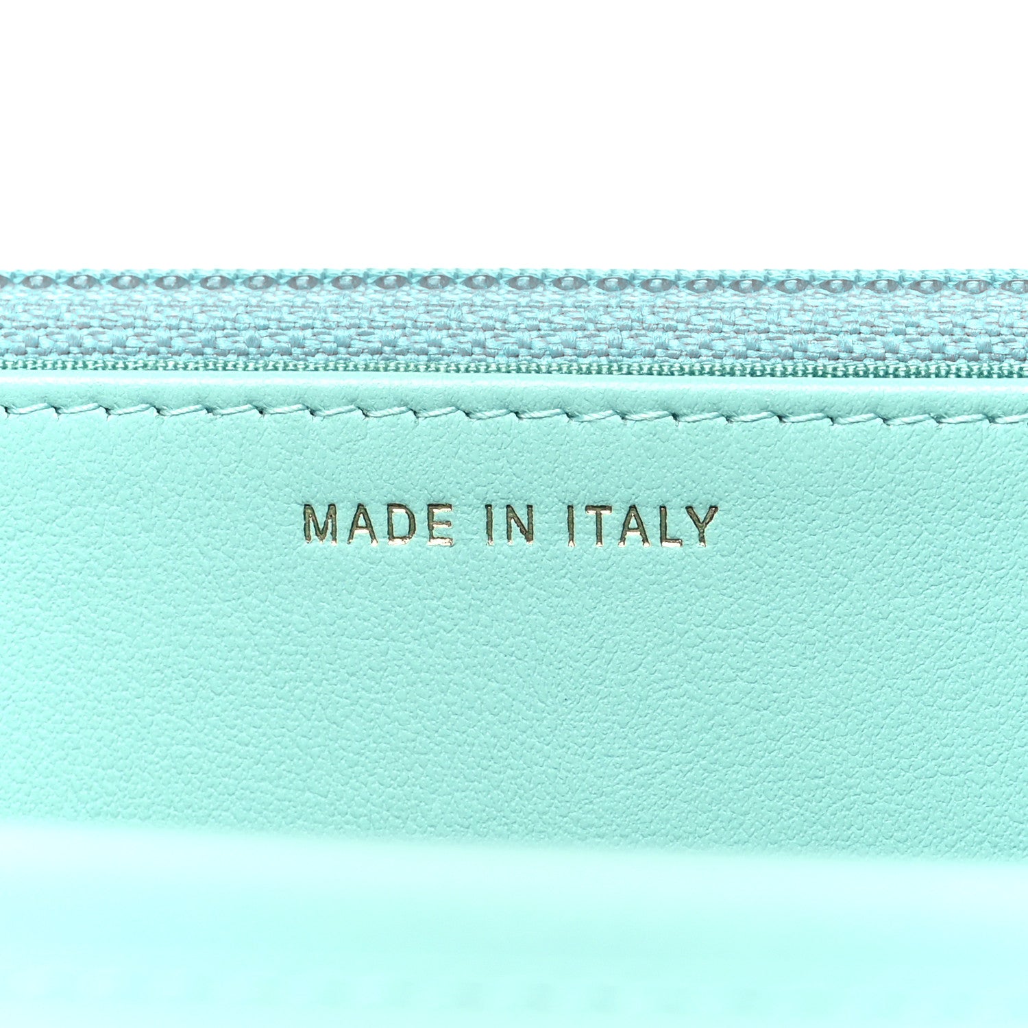 Chanel Caviar Quilted Boy Wallet On Chain WOC Light Blue 7 of 12