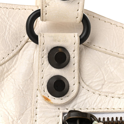 Balenciaga Agneau Arena Classic Hardware Le City Mini  White 11 of 12