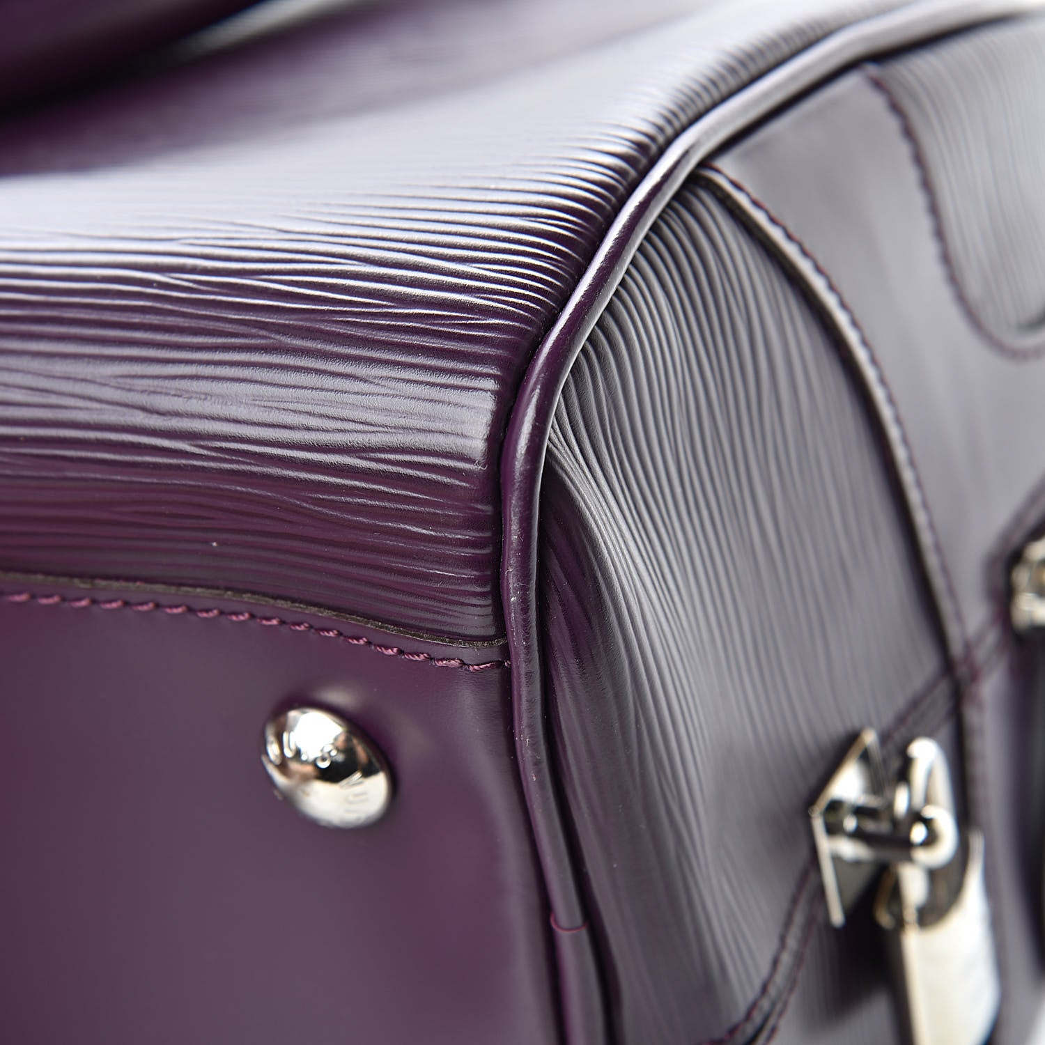 Louis Vuitton Epi Bowling Montaigne GM Cassis 10 of 12