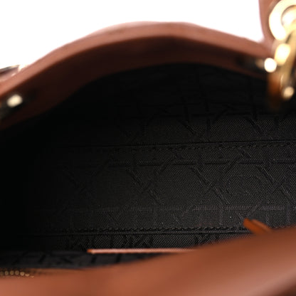 Christian Dior Lambskin Cannage Mini Lady Dior Tan 5 of 11