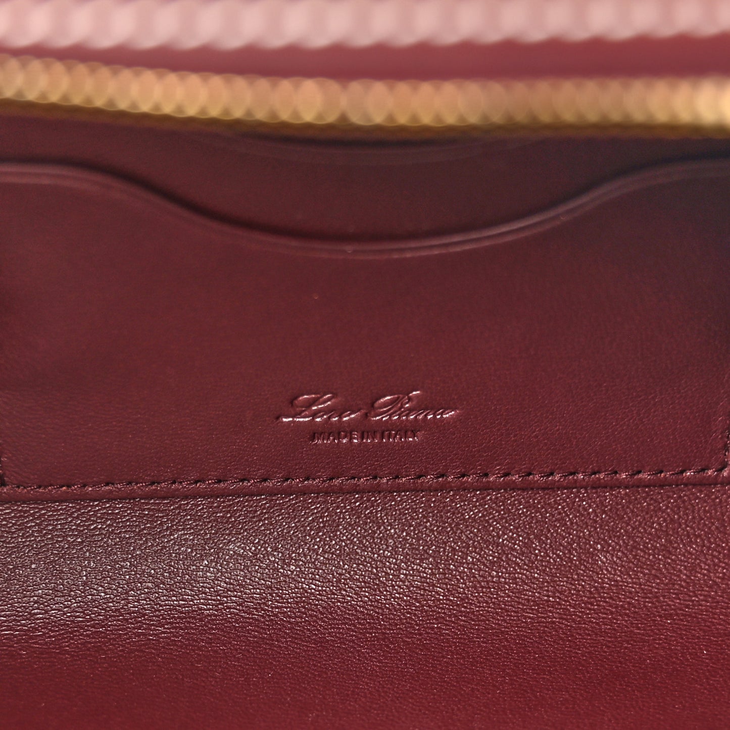 Smooth Calfskin Extra Clutch L29 Burnt Tan