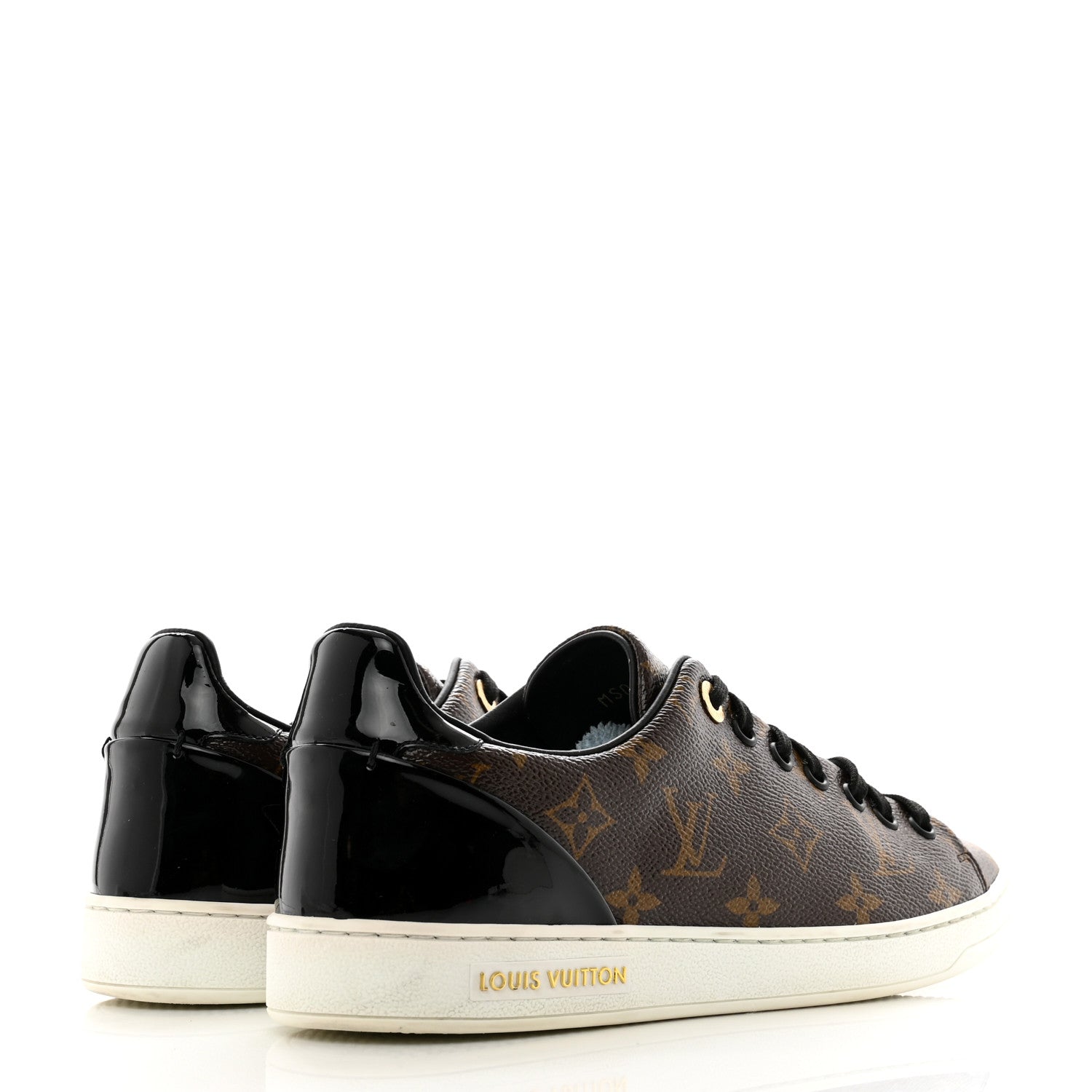 Louis Vuitton Patent Monogram Frontrow Sneakers 39.5 4 of 9