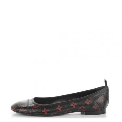 Louis Vuitton Monogram Infrarouge New Revival Ballerina Flats 41 1 of 8