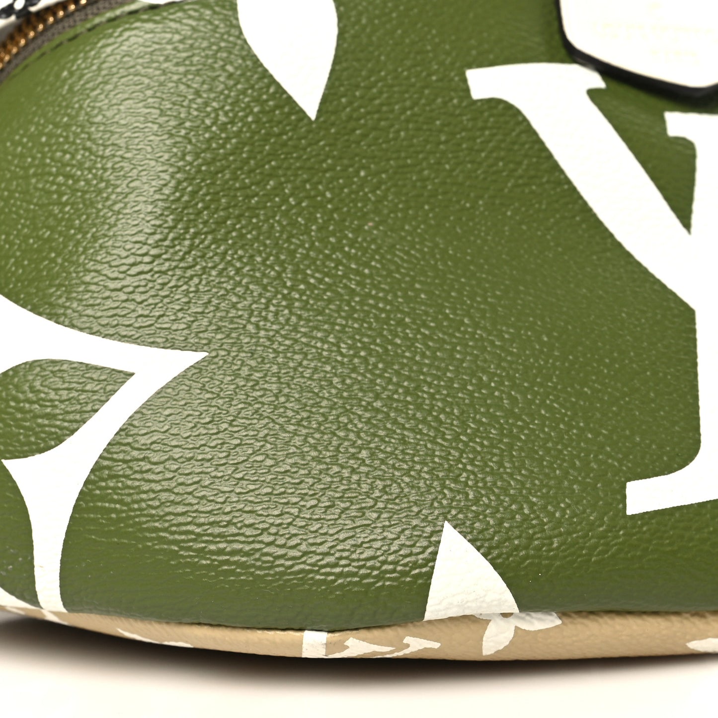 Monogram Giant Bumbag Kaki Beige