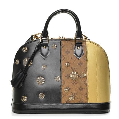 Louis Vuitton Reverse Monogram Studded Night Lights Alma PM 1 of 6