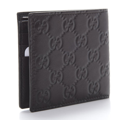 Gucci Guccissima Avel Bi-Fold Wallet Chocolate 3 of 8
