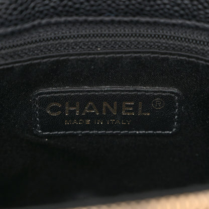 Chanel Caviar Quilted Grand Shopping Tote GST Black 7 of 12