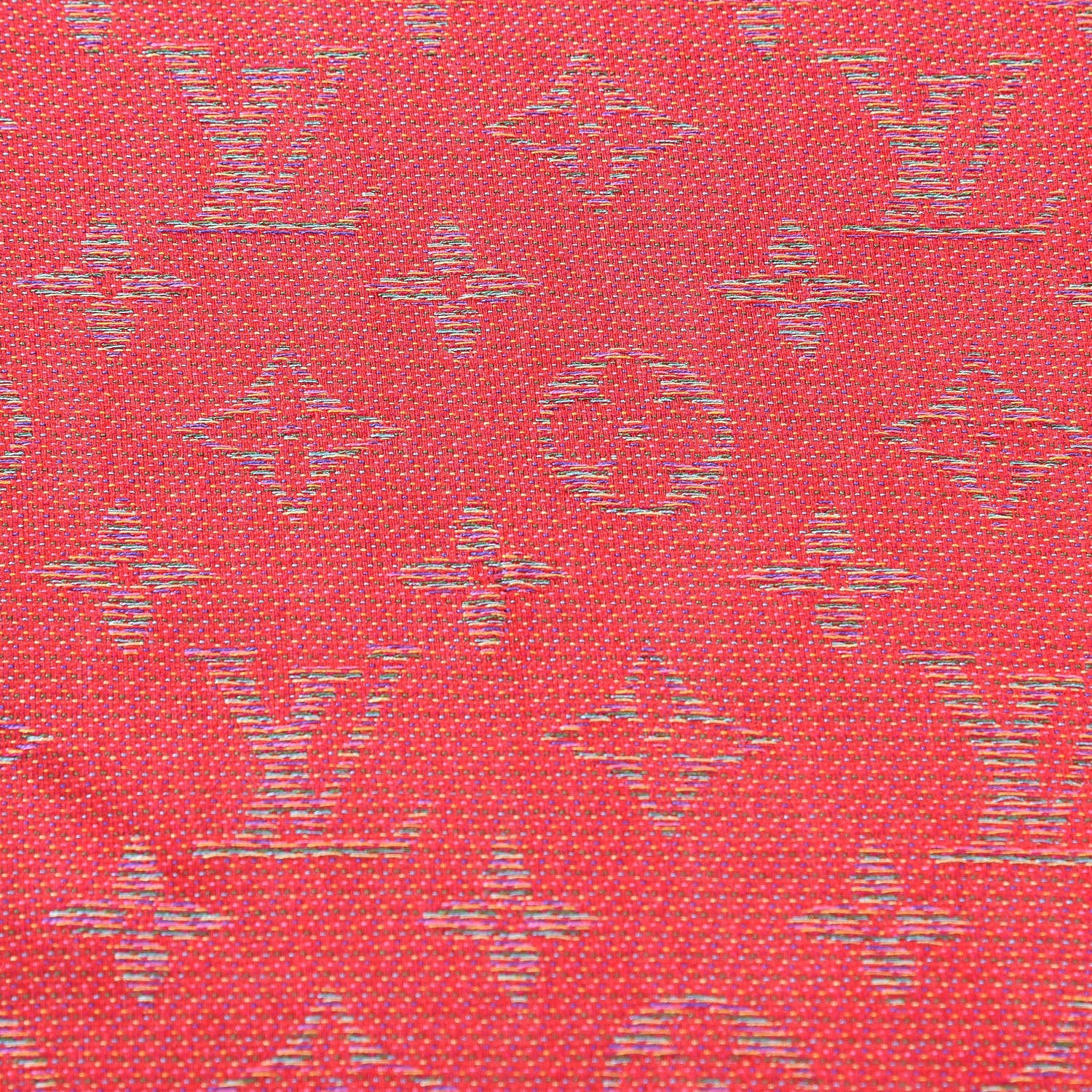 Louis Vuitton Wool Silk Monogram Rainbow Shawl Rubis 4 of 6