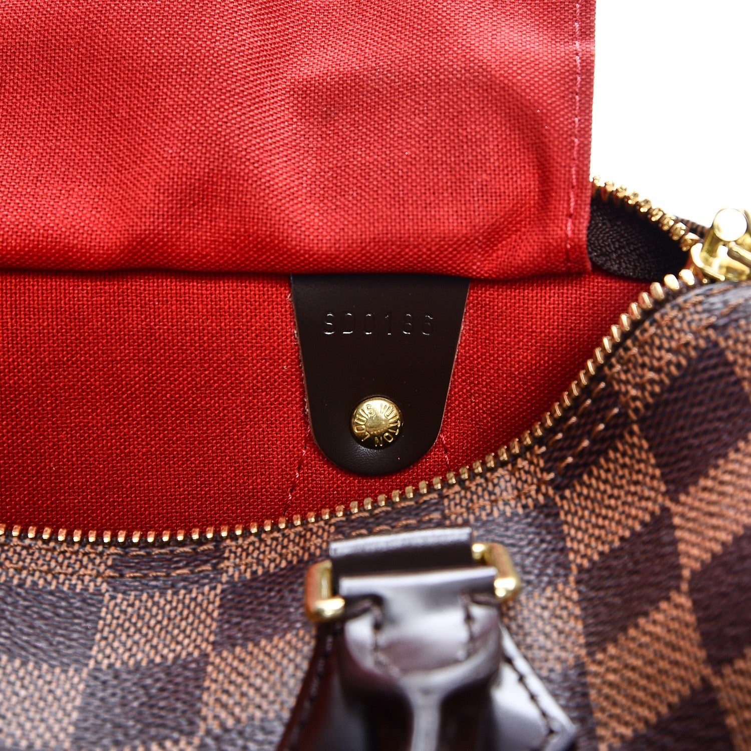 Louis Vuitton Damier Ebene Speedy Bandouliere 25 16 of 16