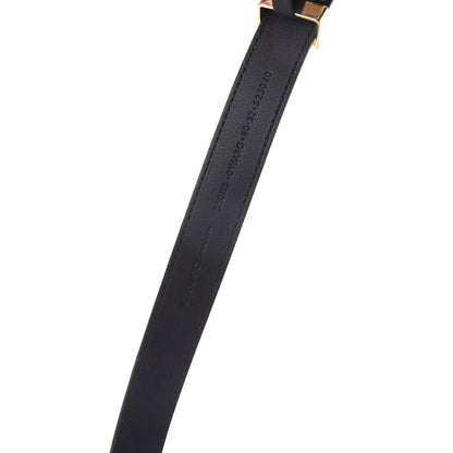 Gucci Calfskin Torchon Double G 20mm Belt 80 32 Off White Blue Red 5 of 5