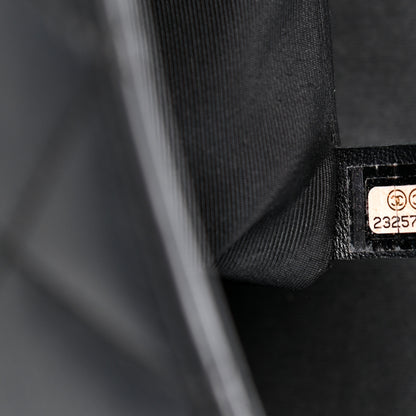 Chanel Calfskin Quilted Frame In Chain Tote Black 7 of 9