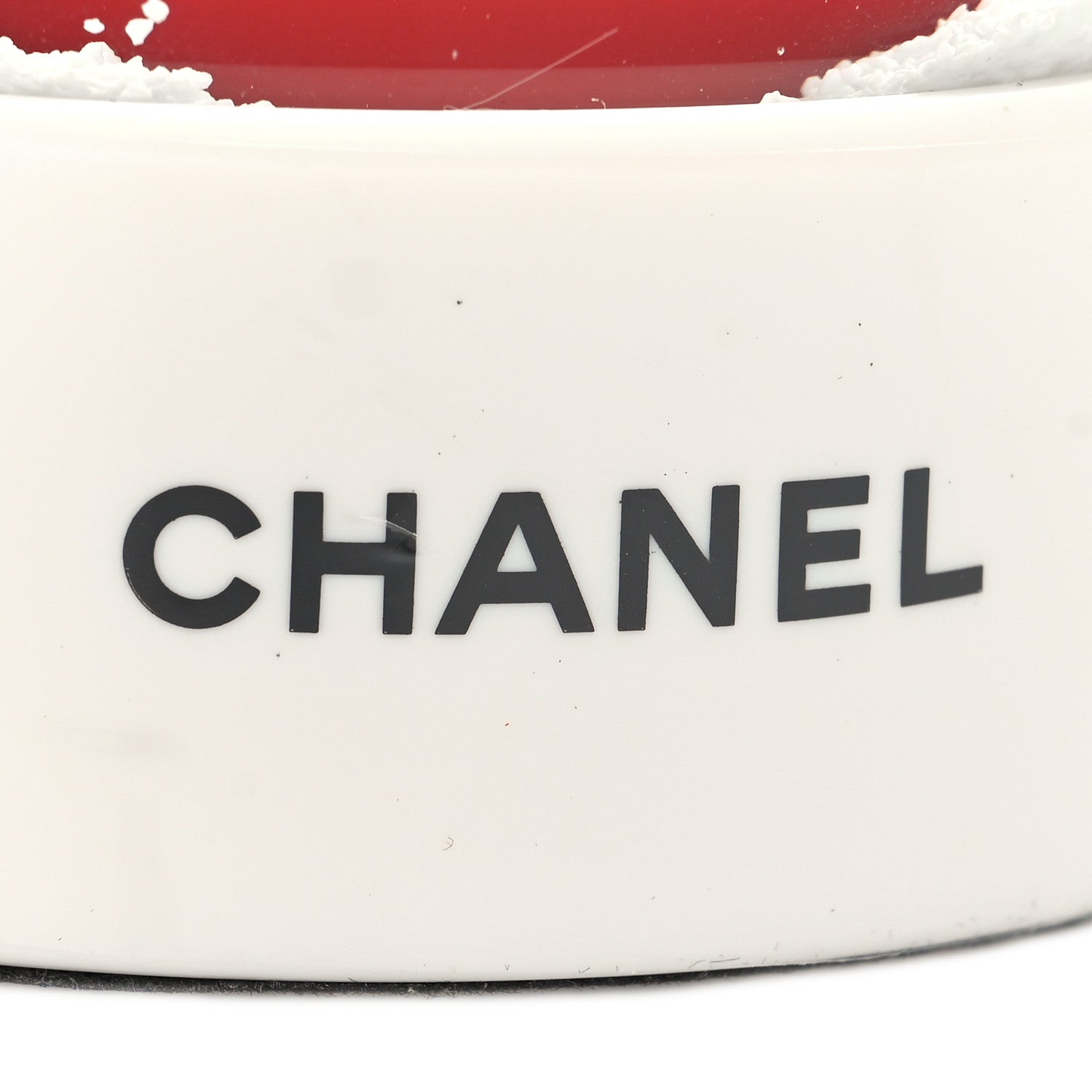 Chanel Glass N°5 Perfume Bottle Snow Globe White 8 of 8