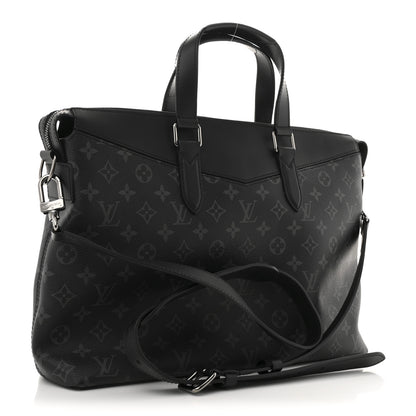 Louis Vuitton Monogram Eclipse Explorer Briefcase 3 of 10
