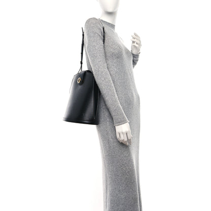 Louis Vuitton Epi Cluny Black 3 of 12