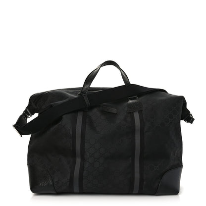Gucci Nylon Monogram XL Duffle Bag Black 1 of 11