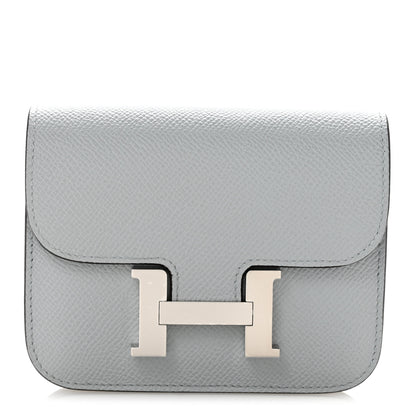 Hermes Epsom Constance Slim Wallet Bleu Glacier 1 of 9