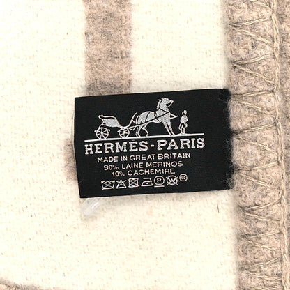 Hermes Wool Cashmere Avalon III Blanket Coco Camomille 3 of 3