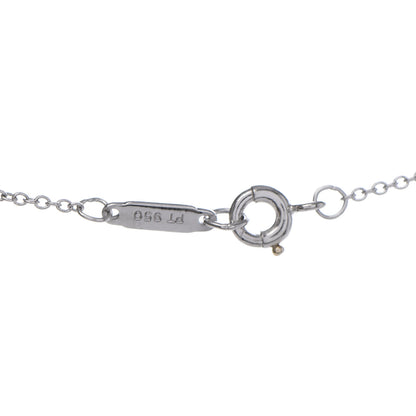 Tiffany Platinum Diamond .18ct Solitaire Pendant Necklace 5 of 6