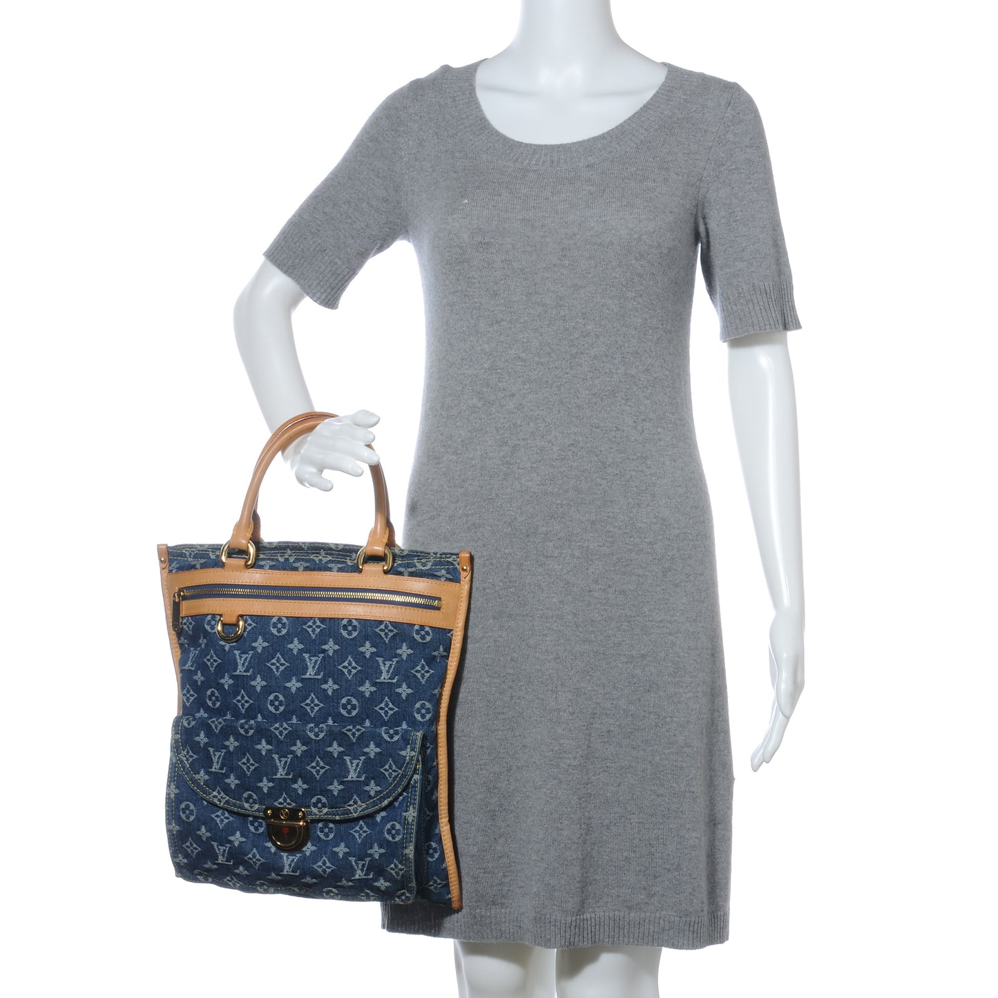 Denim Sac Plat