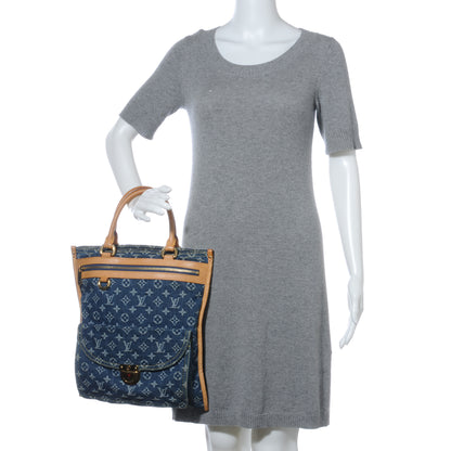 Louis Vuitton Denim Sac Plat 2 of 7