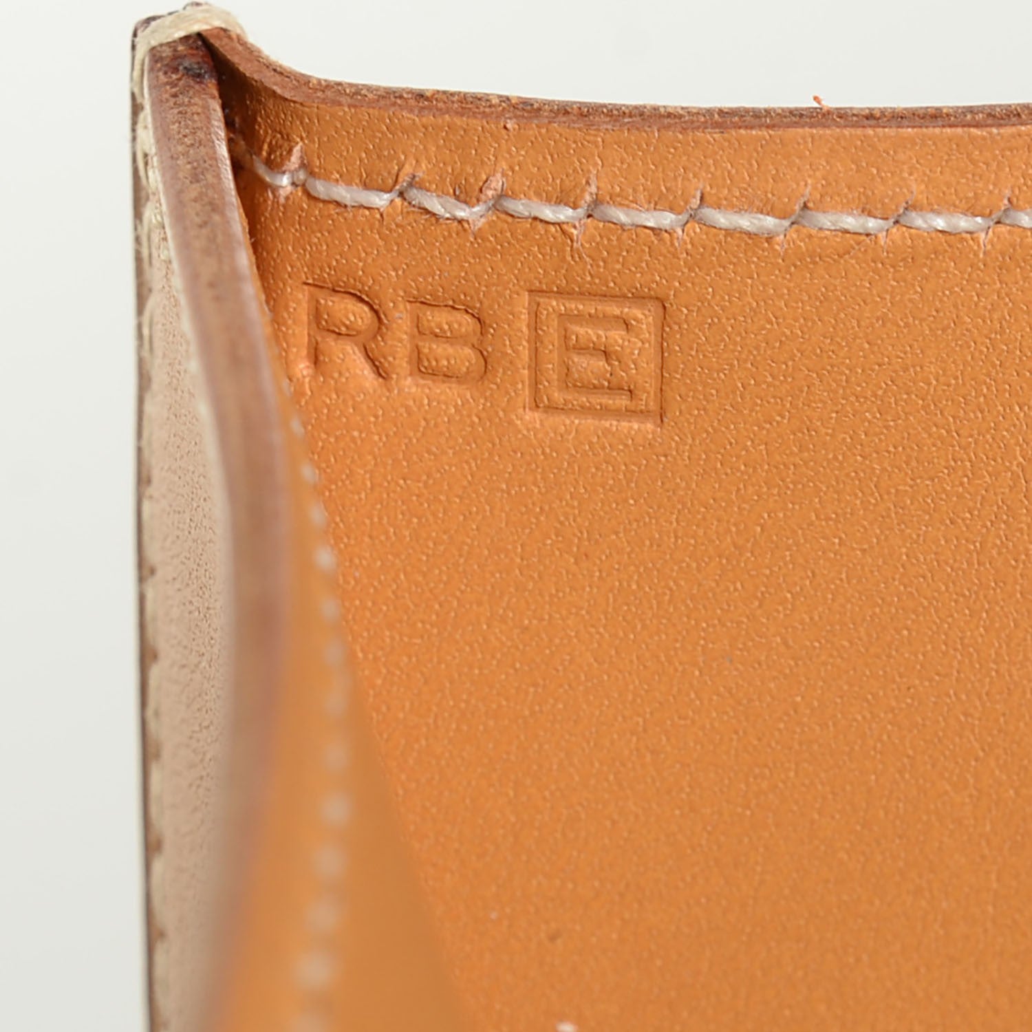 Hermes Vache Natural Waist Bag Clutch 8 of 12