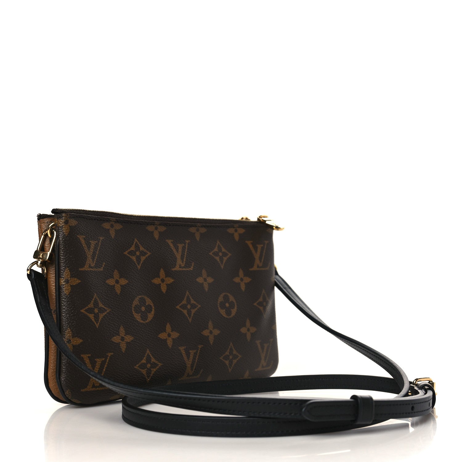 Louis Vuitton Reverse Monogram Giant Double Zip Pochette 3 of 10