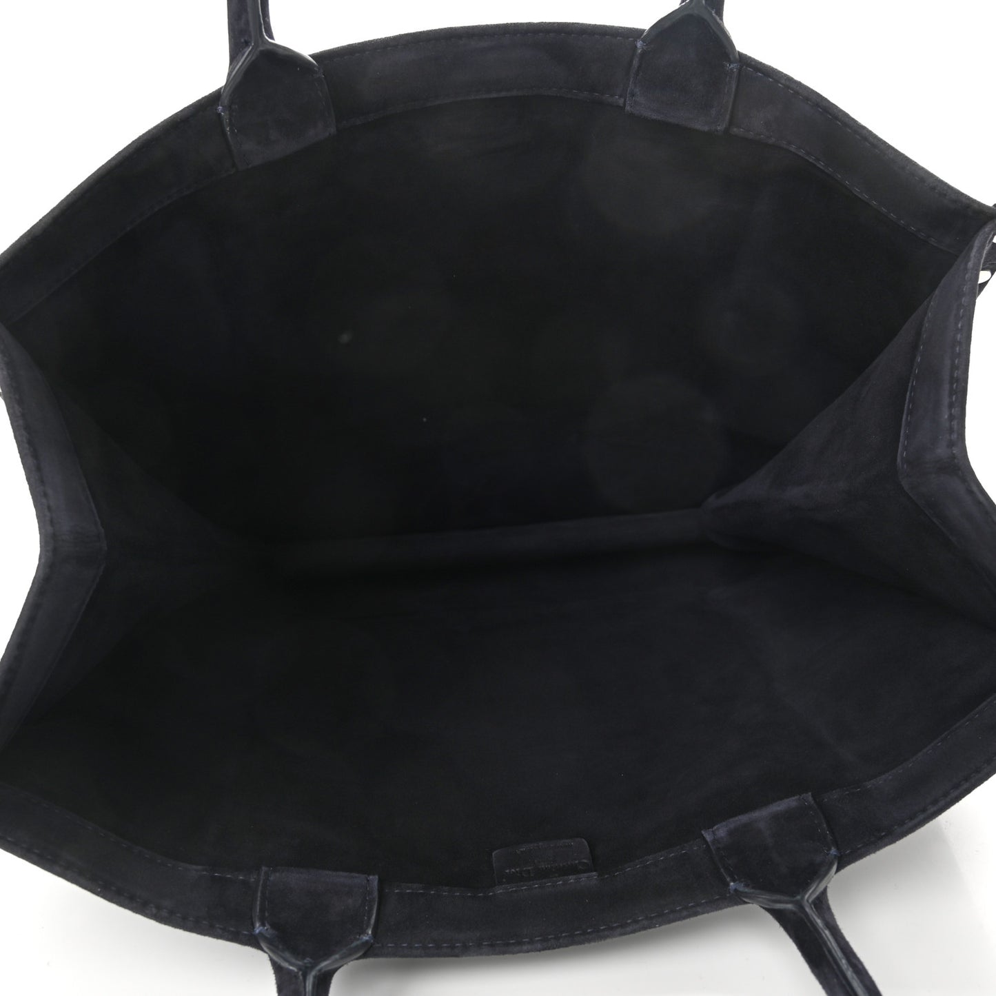 Suede Large L'Air Book Tote Black