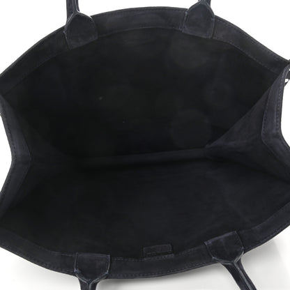 Christian Dior Suede Large L'Air Book Tote Black 5 of 10