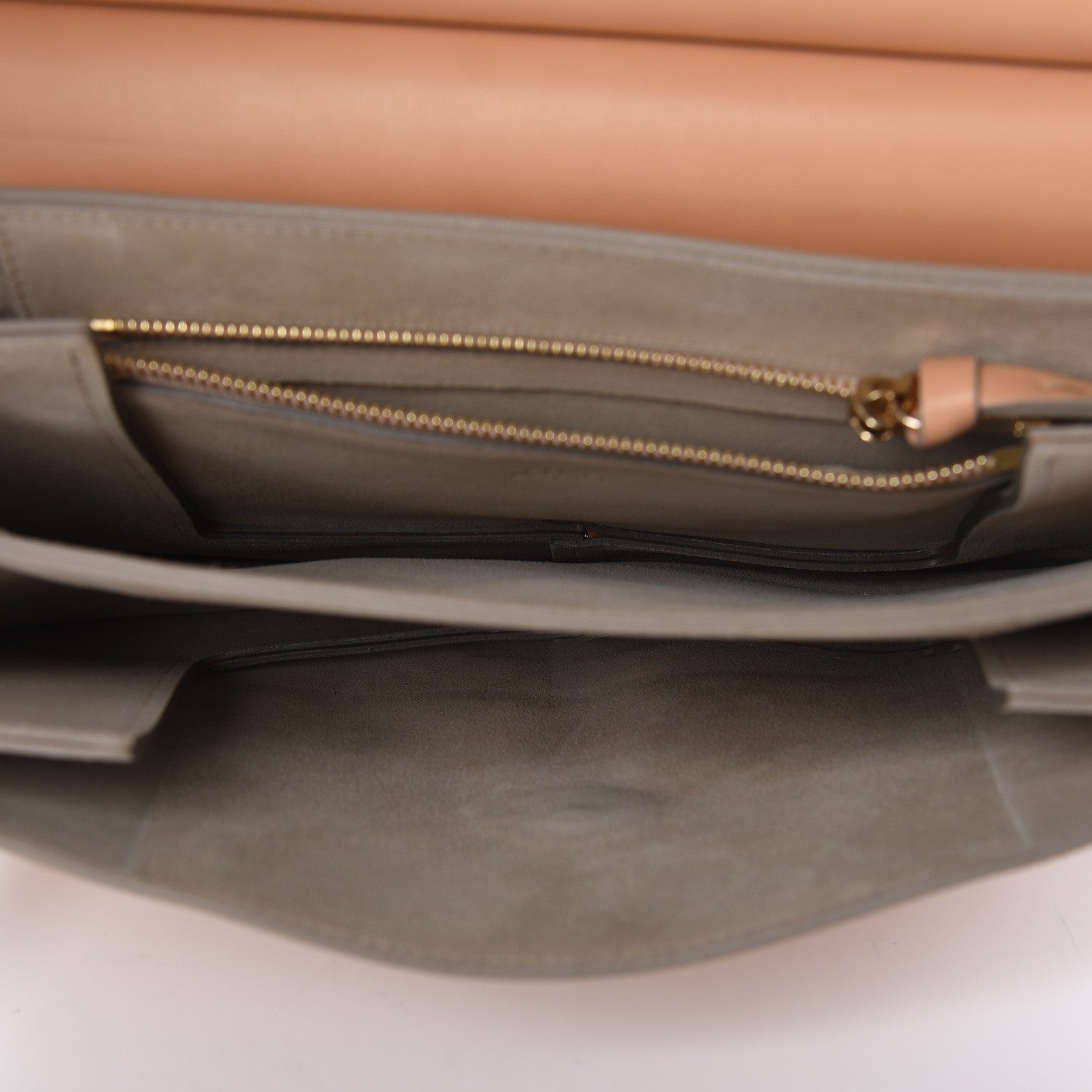 Chloe Calfskin Suede Medium Faye Shoulder Bag Blushy Pink 5 of 14