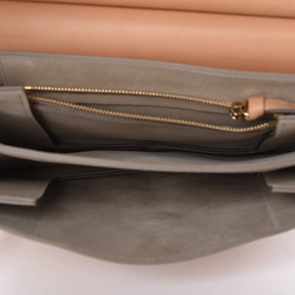 Chloe Calfskin Suede Medium Faye Shoulder Bag Blushy Pink 5 of 14