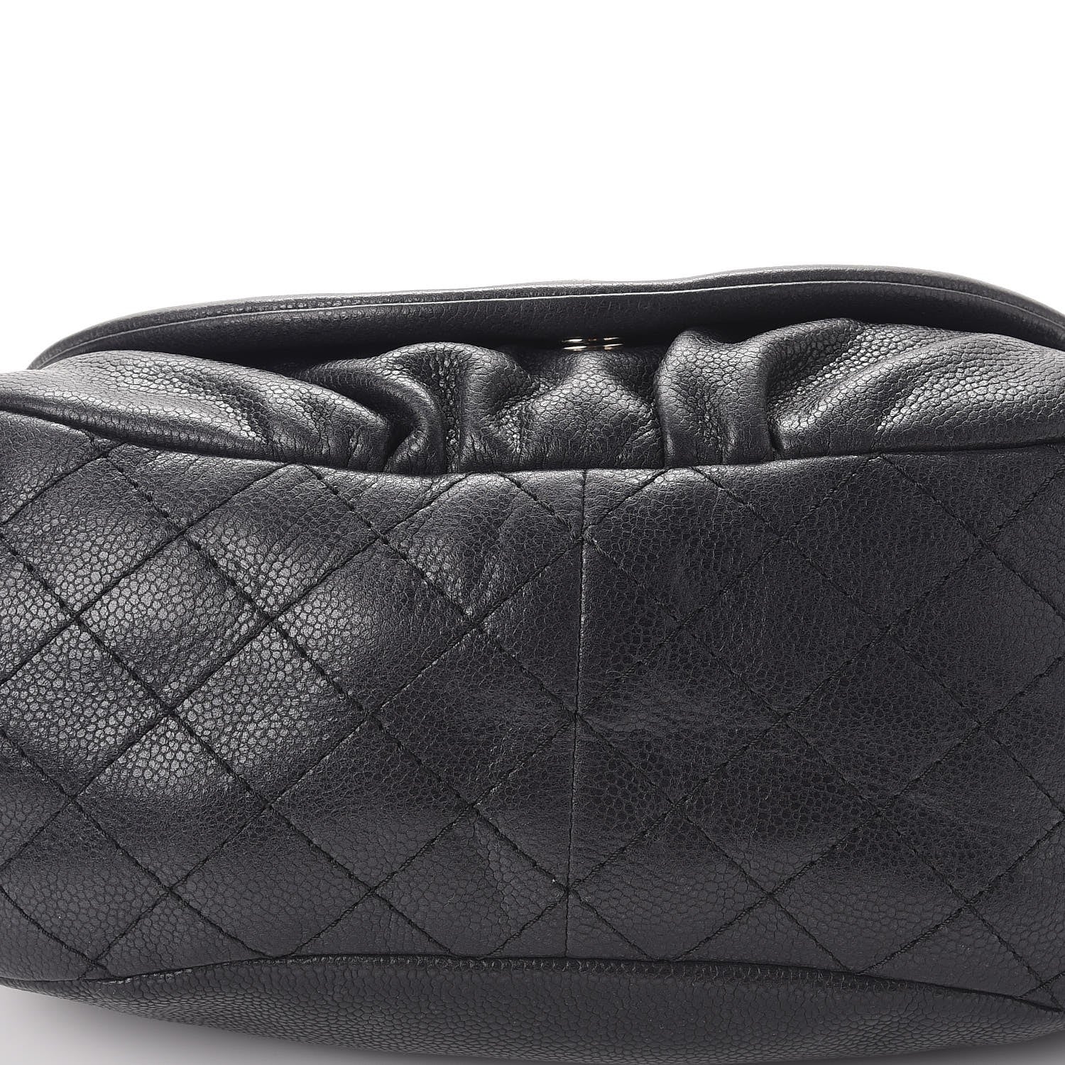 Chanel Caviar Half Moon Large Flap Black 10 of 10