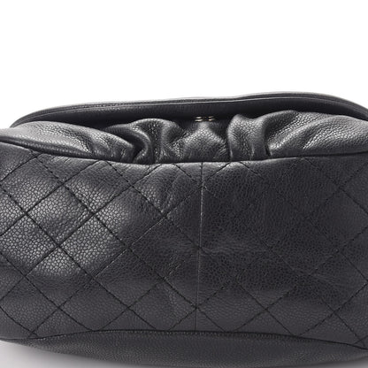 Chanel Caviar Half Moon Large Flap Black 10 of 10