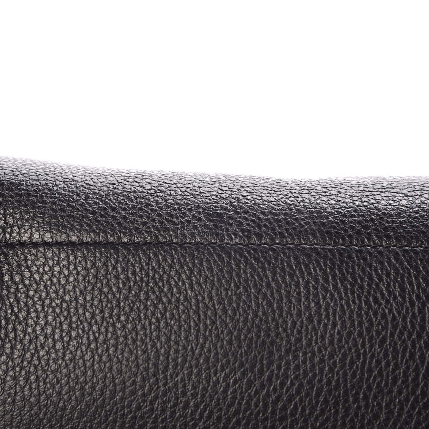 Calfskin Large Alix Padlock Zip Shoulder Bag Black