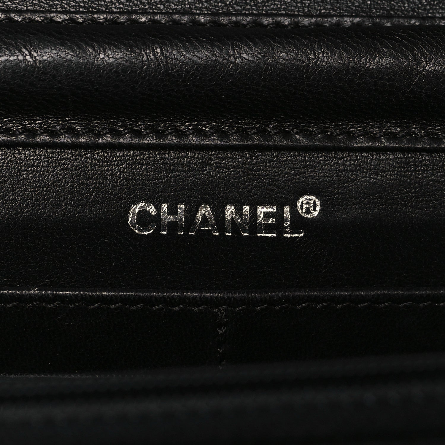 Chanel Denim Coco Wallet On Chain WOC Black 6 of 11