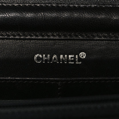 Chanel Denim Coco Wallet On Chain WOC Black 6 of 11