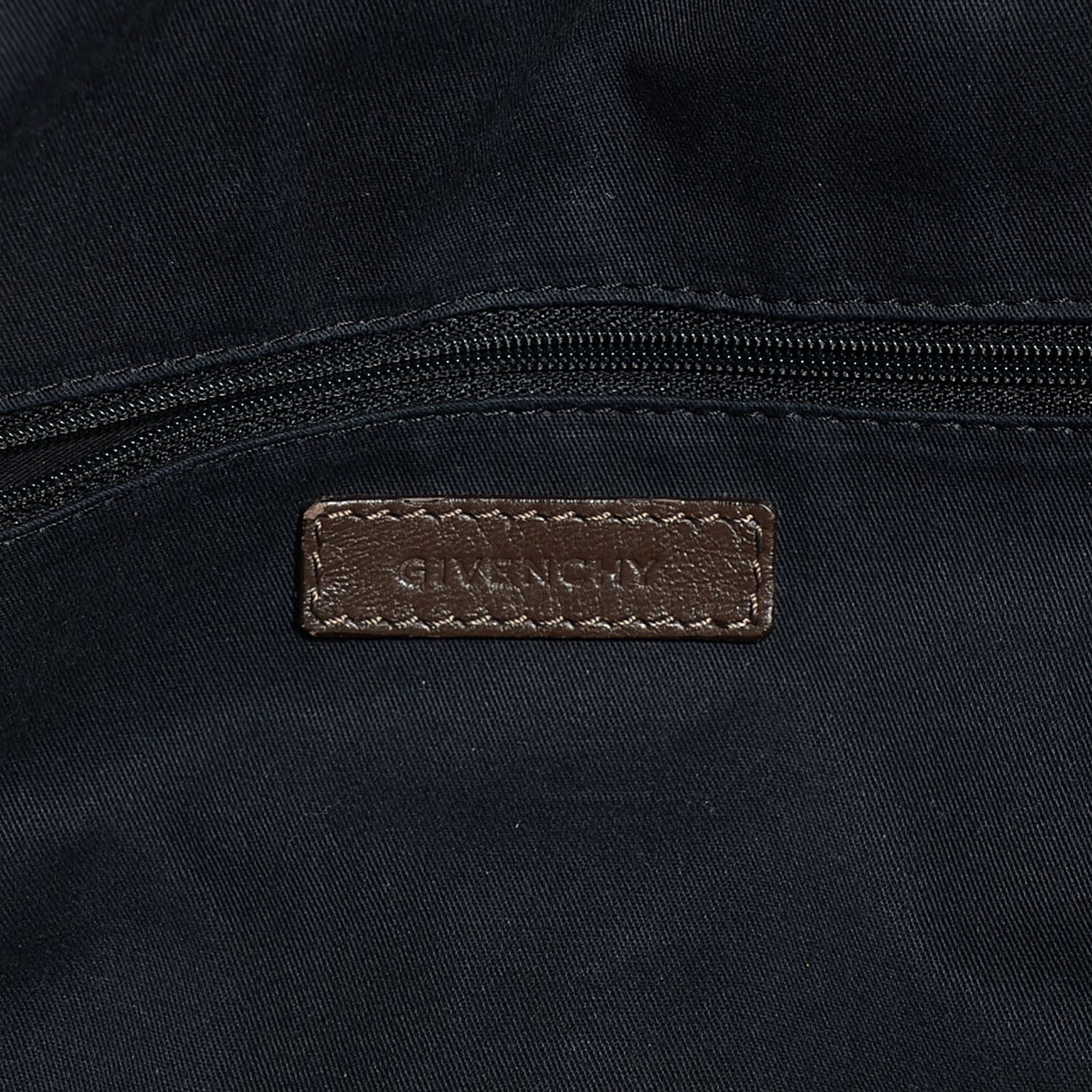 Givenchy Calfskin Crocodile Embossed Medium Nightingale Washed Black 6 of 10