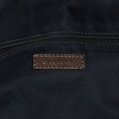 Givenchy Calfskin Crocodile Embossed Medium Nightingale Washed Black 6 of 10