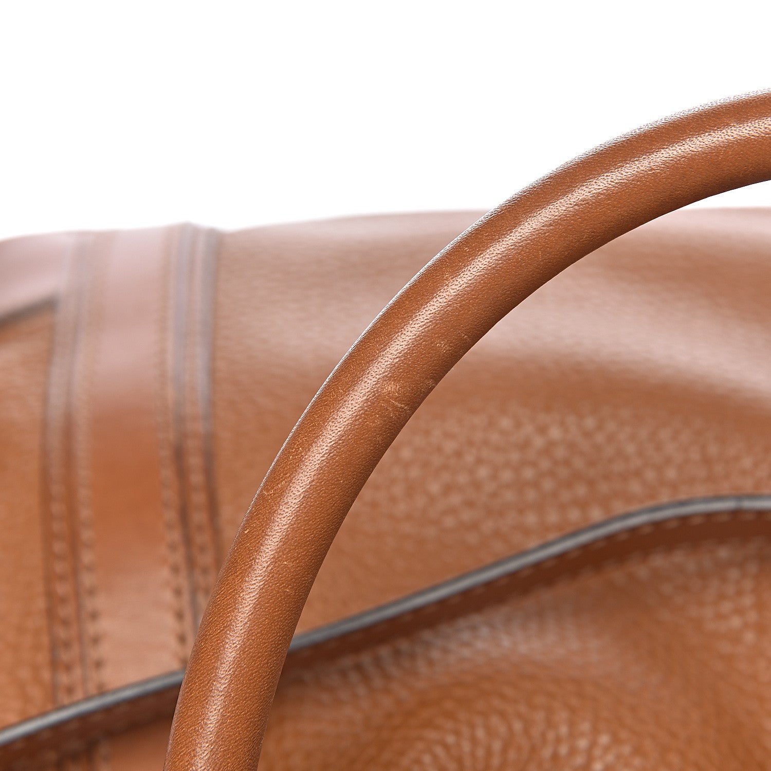 Burberry Grainy Calfskin Medium Golderton Tote Brown 8 of 17