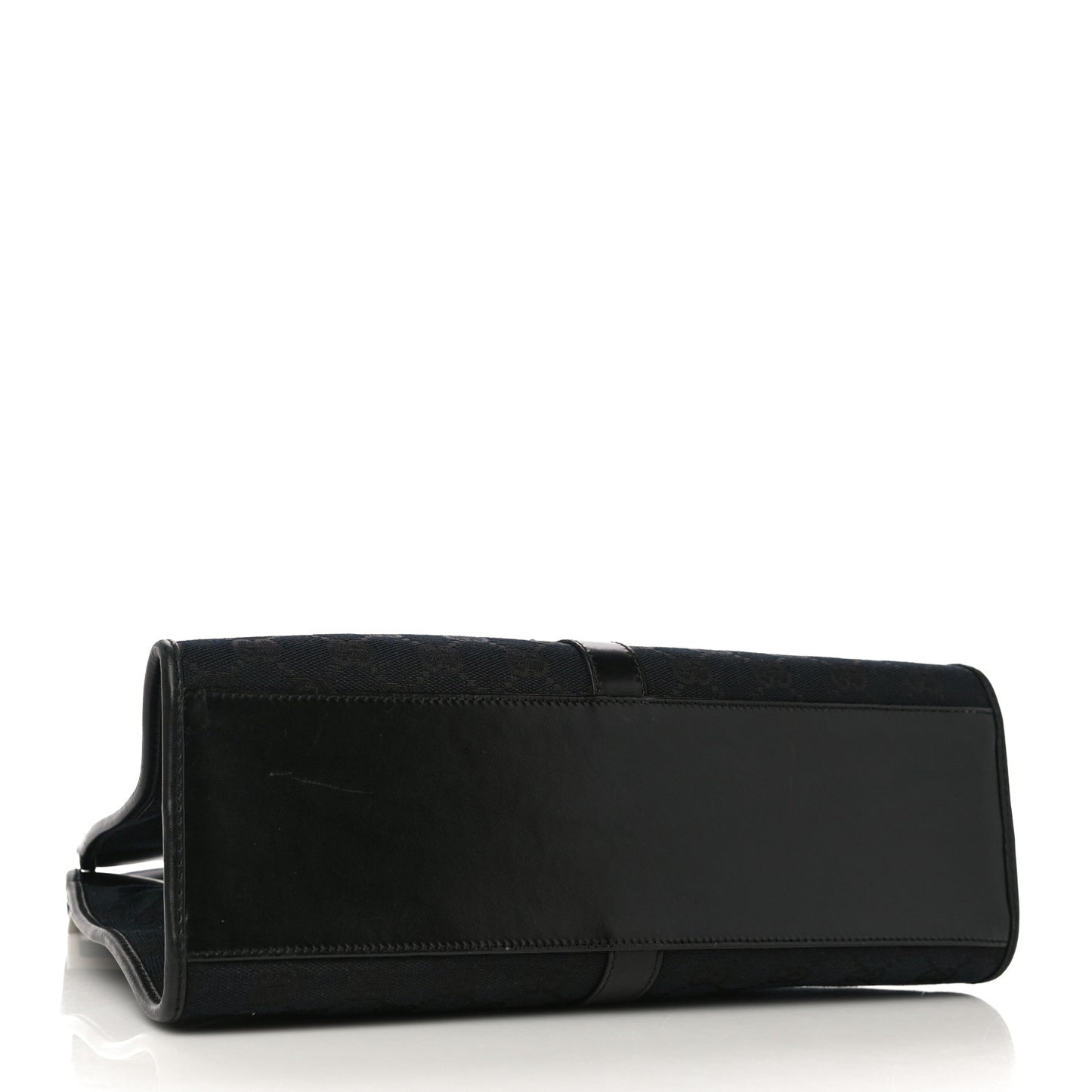 Monogram Bardot Shoulder Bag Black