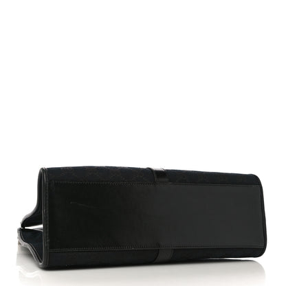 Gucci Monogram Bardot Shoulder Bag Black 3 of 11