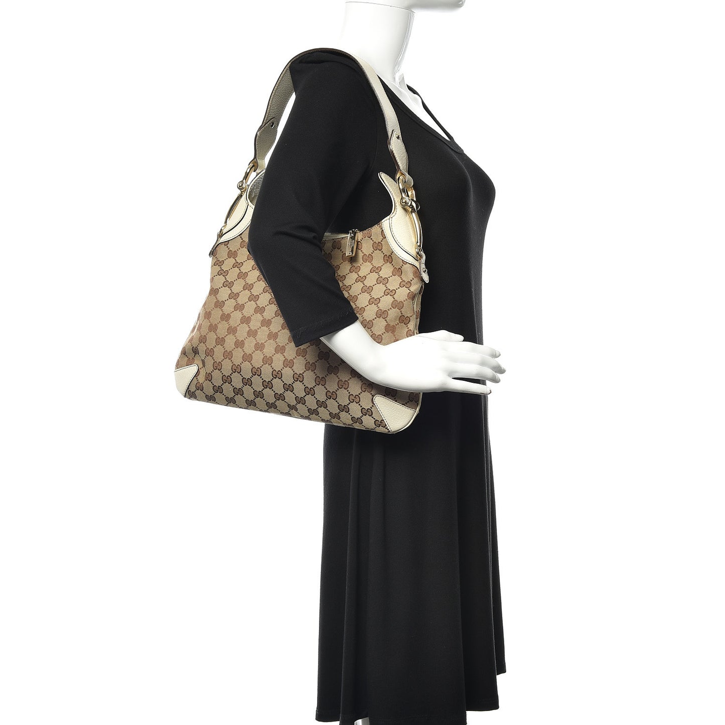 Monogram GG Creole Hobo Ivory