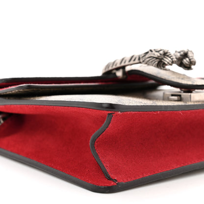 Gucci GG Supreme Monogram Mini Dionysus Shoulder Bag Hibiscus Red 9 of 12