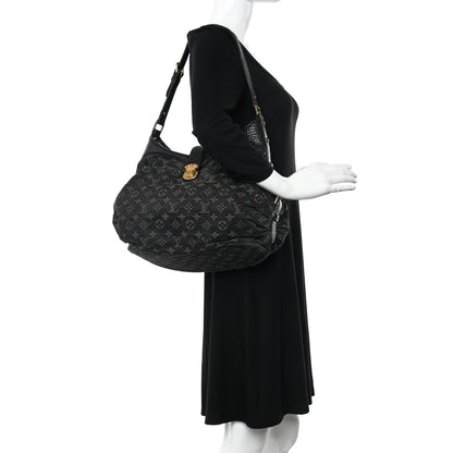 Louis Vuitton Denim Mahina XS Black 2 of 11