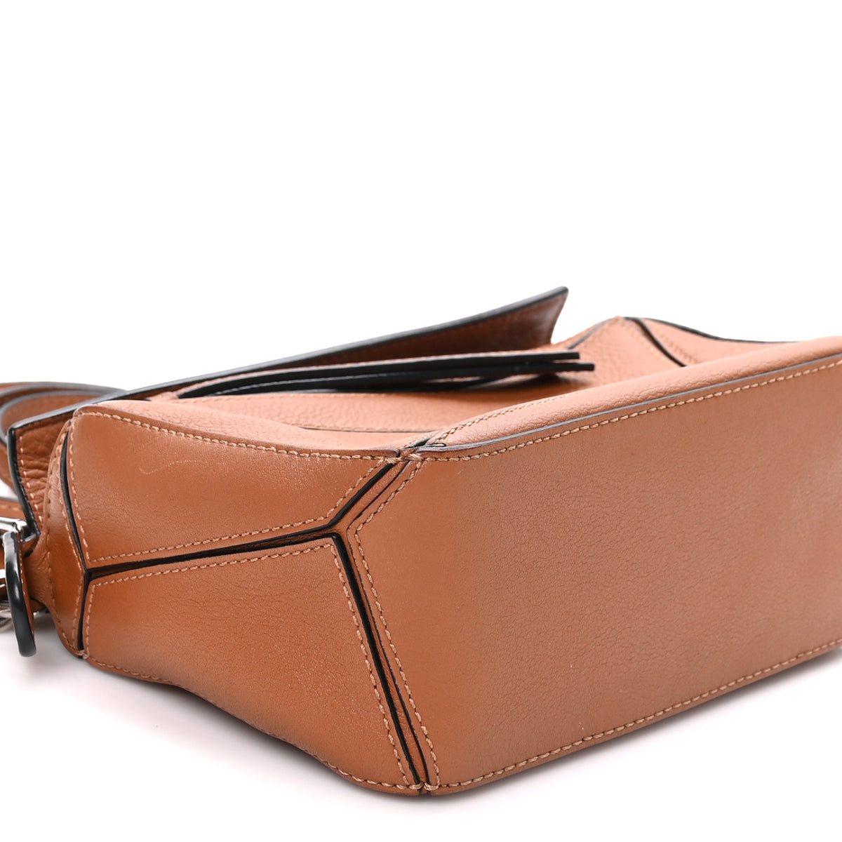 Loewe Calfskin Mini Puzzle Bag Tan 7 of 10