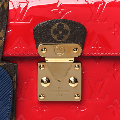 Louis Vuitton Vernis Epi Monogram Spring Street Scarlet 7 of 9